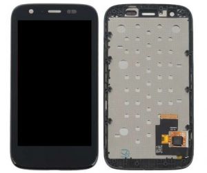 Дисплей Motorola XT1032 Moto G complete with touch and frame