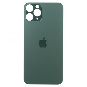 Кришка задня iPhone 11 Pro Midnight Green (великий виріз під камеру)