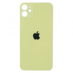 Кришка задня iPhone 11 Yellow (великий виріз під камеру)