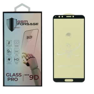Захисне скло Premium Tempered Glass для Huawei Y7 Prime 2018 / Honor 7C Pro (5.99') Black