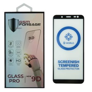 Захисне скло Premium Tempered Glass для Samsung Galaxy J6 2018 SM-J600 (5.6') Black