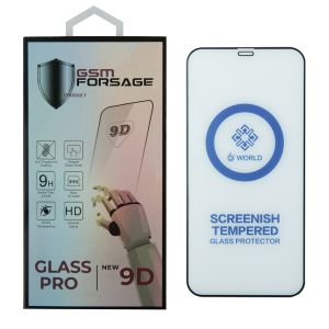 Захисне скло Premium Tempered Glass для iPhone 12 / iPhone 12 Pro (6.1') Black