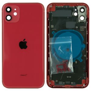 Корпус iPhone 11 (з кнопками та SIM-лотком) Red Original (PRC)