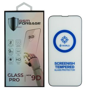 Захисне скло Premium Tempered Glass для iPhone 13 Pro Max / iPhone 14 Plus (6.7') Black