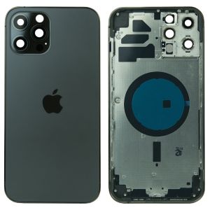 Корпус iPhone 12 Pro Max (з кнопками та SIM-лотком) Graphite Original (PRC) (EU/UK: SIM + E-SIM)