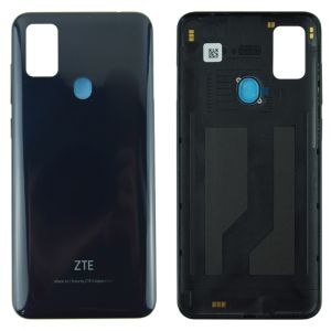 Задня частина корпусу ZTE Blade A7S 2020 Night Black (З вирізом під сканер)