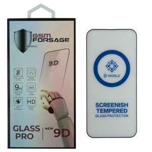 Захисне скло Premium Tempered Glass для iPhone 14 Pro (6.1') Black