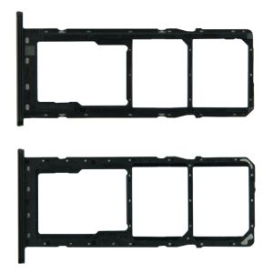 SIM-тримач Samsung Galaxy A02S SM-A025F / A03S SM-A037 Black