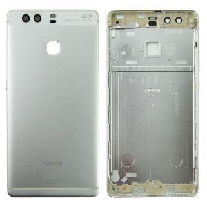 Задня частина корпусу Huawei P9 (EVA-L09) Silver (з склом камери)