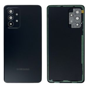 Задня частина корпусу Samsung Galaxy A52 SM-A525 / A526 / A528 Black (з склом камери)