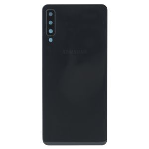Задня частина корпусу Samsung Galaxy A7 2018 SM-A750 Black (з склом камери)