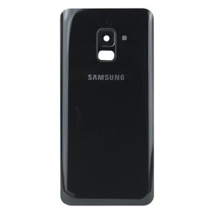 Задня частина корпусу Samsung Galaxy A8 2018 SM-A530 Black (з склом камери)