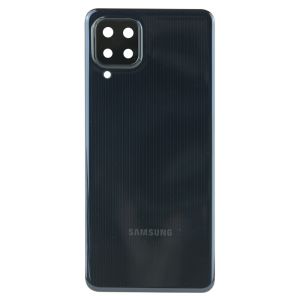 Задня частина корпусу Samsung Galaxy M32 SM-M325F Black (з склом камери)