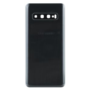 Задня частина корпусу Samsung Galaxy S10 SM-G973 Black (з склом камери)