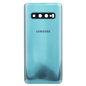 Задня частина корпусу Samsung Galaxy S10 SM-G973 Green (з склом камери)