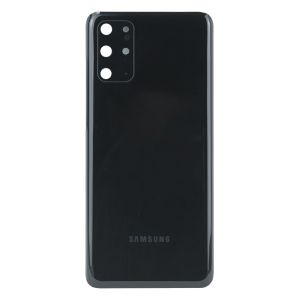 Задня частина корпусу Samsung Galaxy S20 Plus SM-G985 / G986 Black (з склом камери)