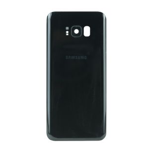 Задня частина корпусу Samsung Galaxy S8 Plus SM-G955 Midnight Black (з склом камери)