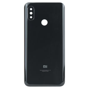 Задня частина корпусу Xiaomi Mi 8 Black (з склом камери)