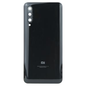 Задня частина корпусу Xiaomi Mi 9 Black (з склом камери)
