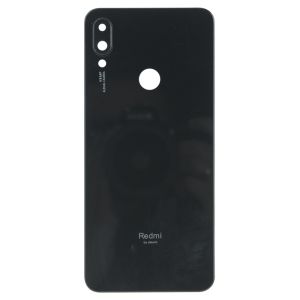 Задня частина корпусу Xiaomi Redmi Note 7 / Redmi Note 7 Pro Black (з склом камери)
