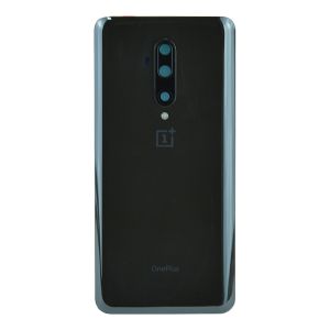 Задня частина корпусу OnePlus 7T Pro Black (з склом камери)