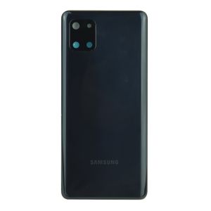 Задня частина корпусу Samsung Galaxy Note 10 Lite N770 Black (з склом камери)