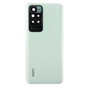 Задня частина корпусу Xiaomi Redmi 10 / Redmi 10 Prime Pebble White (з склом камери)