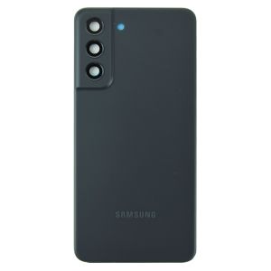 Задня частина корпусу Samsung Galaxy S21 FE 5G (SM-G990B / SM-G990U) Graphite (з склом камери)
