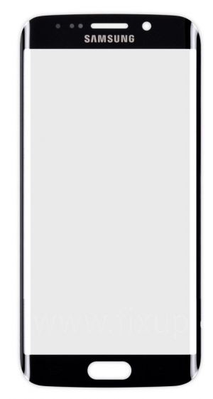 Скло дисплея Samsung G925F S6 Edge Blue (для переклеювання)