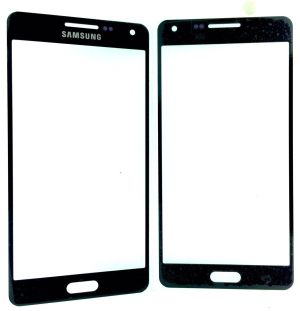 Скло дисплея Samsung Galaxy A5 SM-A500 Black (для переклеювання)