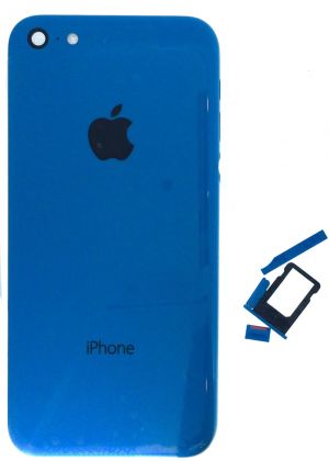 Корпус iPhone 5C (з кнопками та SIM-лотком) Blue Original (PRC)