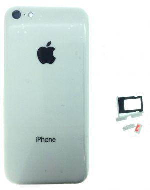 Корпус iPhone 5C (з кнопками та SIM-лотком) White Original (PRC)
