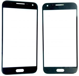 Скло дисплея Samsung Galaxy E5 SM-E500H Black (для переклеювання)