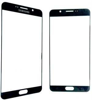 Скло дисплея Samsung Note 5 Black (для переклеювання)