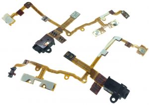 Шлейф iPhone 3G for hands free + Volume Black Original 100%, Уцінка