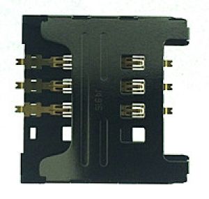 SIM Конектор для Samsung E1080 / C3322 / E1182 / C3782 / C3750 / i9000