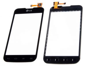 Тачскрін LG E455 Optimus L5 II Dual Black