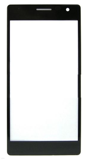 Скло дисплея Nokia 730 Black (для переклеювання)