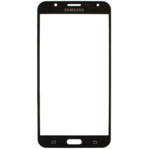Скло дисплея Samsung Galaxy J7 SM-J700H Black + OCA (для переклеювання)