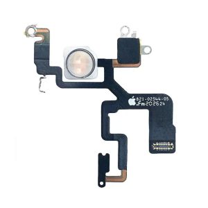 Шлейф зі спалахом та мікрофоном для iPhone 12 Pro Max (6.7
