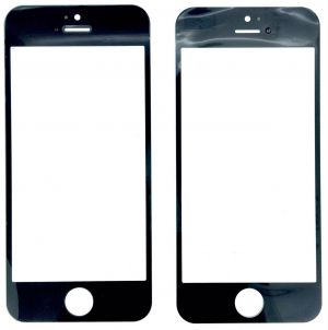 Скло дисплея iPhone 5 Black (для переклеювання) OR