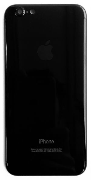 Корпус iPhone 7 (з кнопками та SIM-лотком) Jet Black Original (PRC)