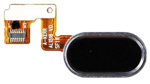 Шлейф Meizu M3 Note L681 14pin центральна кнопка (Home) Black