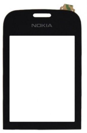 Тачскрін Nokia 202 Black Taiwan