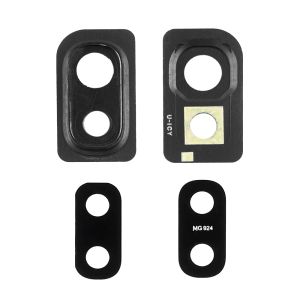 Скло камери Samsung Galaxy A10 SM-A105 / M10 SM-M105 / A202 Black (з рамкою)