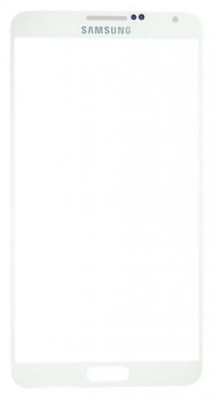 Скло дисплея Samsung Galaxy Note 3 N9000 / N9005 White (для переклеювання)