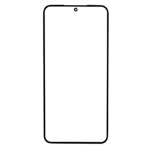 Скло дисплея Xiaomi 12 / Xiaomi 12S / Xiaomi 12X Black + OCA (для переклеювання)