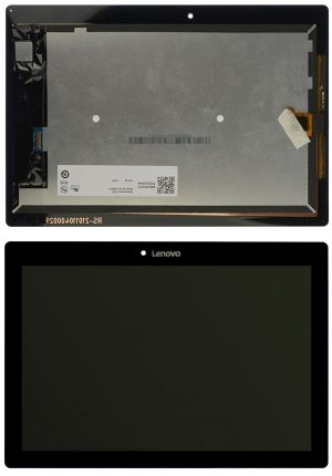 Дисплей Lenovo IdeaTab 2 A10-30 X30L / X30F complete Black