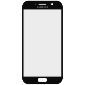 Скло дисплея Samsung Galaxy A5 SM-A520 (2017) Black + OCA (для переклеювання)