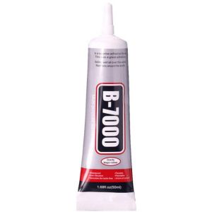 Клей Силіконовий B-7000 (50 ml) прозорий, пластиковий дозатор